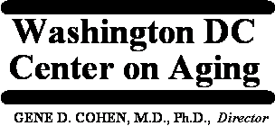 Washington DC Center On Aging Doctor Gene Cohen